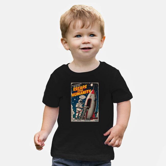 Escape From Humanity-Baby-Basic-Tee-Tronyx79