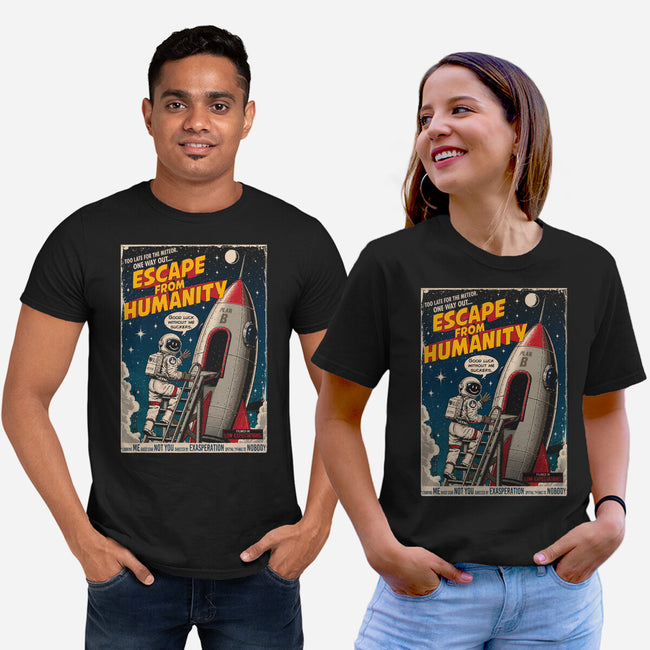 Escape From Humanity-Unisex-Basic-Tee-Tronyx79