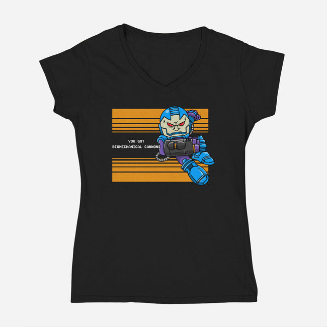 Apocalypse Man-Womens-V-Neck-Tee-joerawks