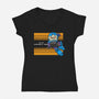Apocalypse Man-Womens-V-Neck-Tee-joerawks