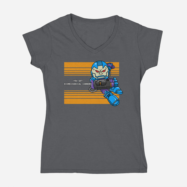 Apocalypse Man-Womens-V-Neck-Tee-joerawks