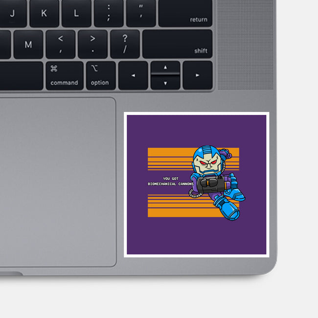 Apocalypse Man-None-Glossy-Sticker-joerawks