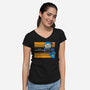 Apocalypse Man-Womens-V-Neck-Tee-joerawks