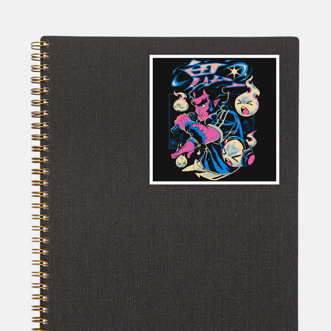 Youkai Rap Song-None-Glossy-Sticker-Estudio Horta