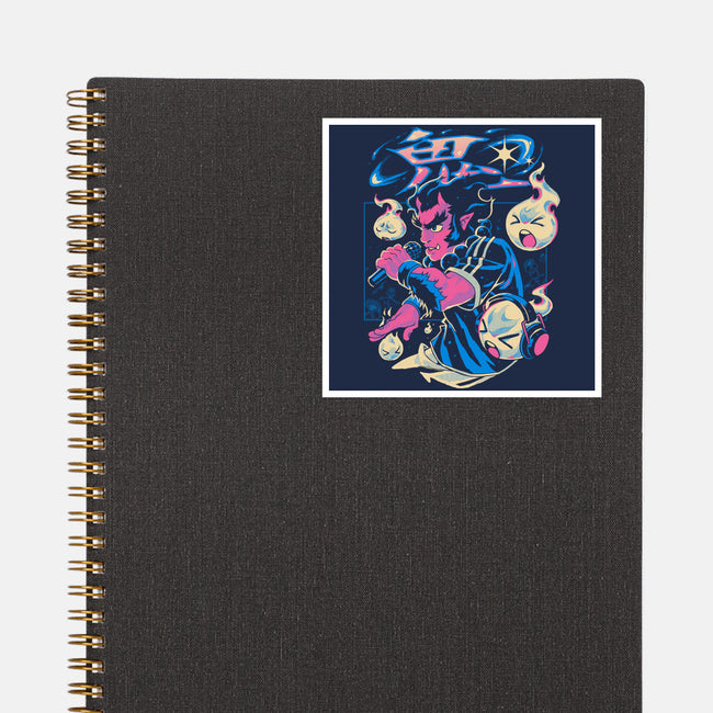 Youkai Rap Song-None-Glossy-Sticker-Estudio Horta
