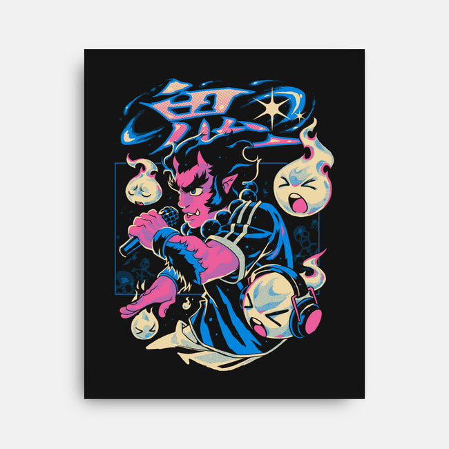 Youkai Rap Song-None-Stretched-Canvas-Estudio Horta