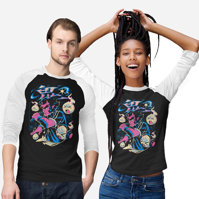 Youkai Rap Song-Unisex-Baseball-Tee-Estudio Horta