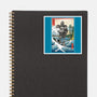 Hogarth And The Iron Giant In Japan-None-Glossy-Sticker-DrMonekers