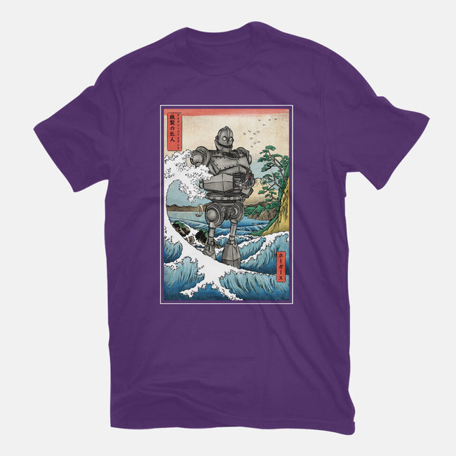 Hogarth And The Iron Giant In Japan-Youth-Basic-Tee-DrMonekers