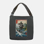 Hogarth And The Iron Giant In Japan-None-Adjustable Tote-Bag-DrMonekers