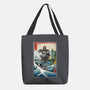 Hogarth And The Iron Giant In Japan-None-Basic Tote-Bag-DrMonekers