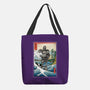 Hogarth And The Iron Giant In Japan-None-Basic Tote-Bag-DrMonekers