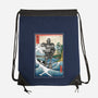 Hogarth And The Iron Giant In Japan-None-Drawstring-Bag-DrMonekers