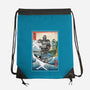 Hogarth And The Iron Giant In Japan-None-Drawstring-Bag-DrMonekers