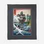 Hogarth And The Iron Giant In Japan-None-Fleece-Blanket-DrMonekers
