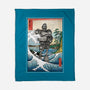 Hogarth And The Iron Giant In Japan-None-Fleece-Blanket-DrMonekers