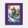 Hogarth And The Iron Giant In Japan-None-Stretched-Canvas-DrMonekers