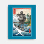 Hogarth And The Iron Giant In Japan-None-Stretched-Canvas-DrMonekers