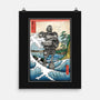 Hogarth And The Iron Giant In Japan-None-Matte-Poster-DrMonekers