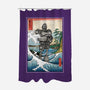 Hogarth And The Iron Giant In Japan-None-Polyester-Shower Curtain-DrMonekers