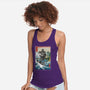 Hogarth And The Iron Giant In Japan-Womens-Racerback-Tank-DrMonekers