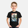 Hogarth And The Iron Giant In Japan-Youth-Basic-Tee-DrMonekers
