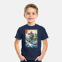 Hogarth And The Iron Giant In Japan-Youth-Basic-Tee-DrMonekers