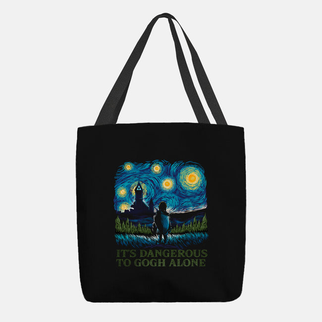 It's Dangerous To Gogh Alone-None-Basic Tote-Bag-dandingeroz