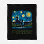It's Dangerous To Gogh Alone-None-Fleece-Blanket-dandingeroz
