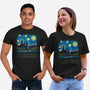 It's Dangerous To Gogh Alone-Unisex-Basic-Tee-dandingeroz