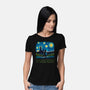 It's Dangerous To Gogh Alone-Womens-Basic-Tee-dandingeroz