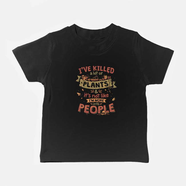 Plant Killer-Baby-Basic-Tee-teesgeex