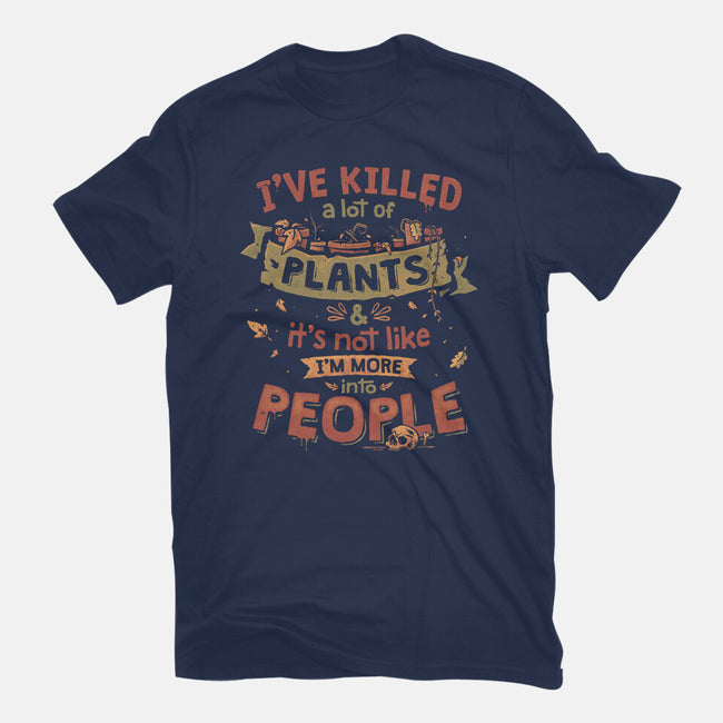Plant Killer-Womens-Fitted-Tee-teesgeex