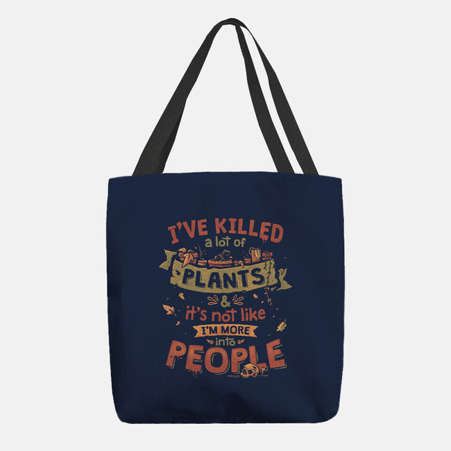 Plant Killer-None-Basic Tote-Bag-teesgeex