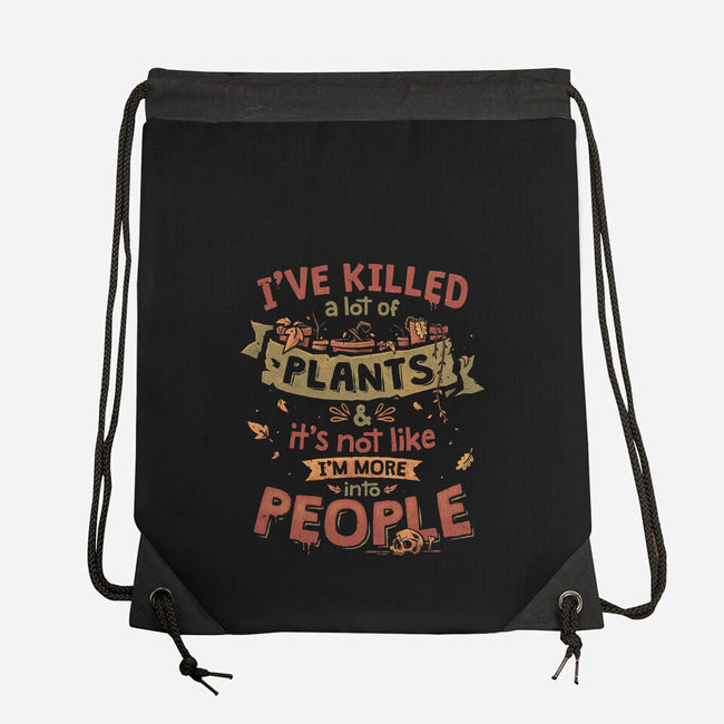 Plant Killer-None-Drawstring-Bag-teesgeex