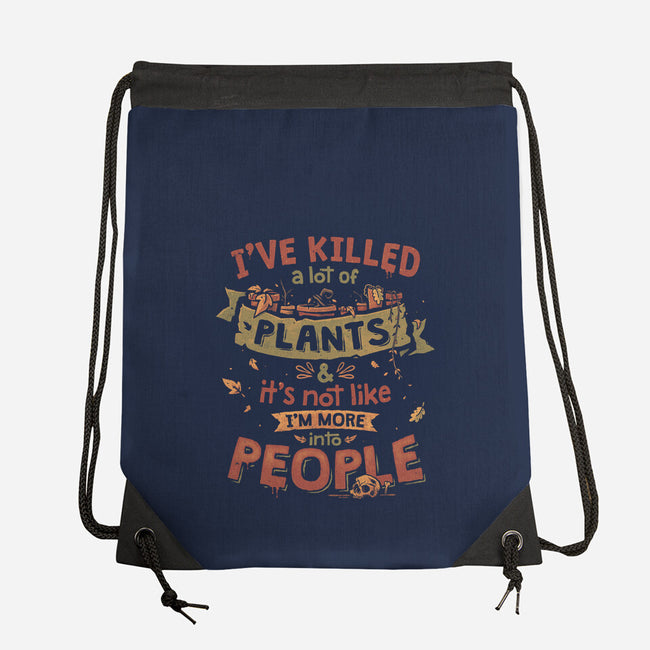 Plant Killer-None-Drawstring-Bag-teesgeex