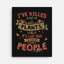 Plant Killer-None-Stretched-Canvas-teesgeex
