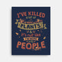 Plant Killer-None-Stretched-Canvas-teesgeex