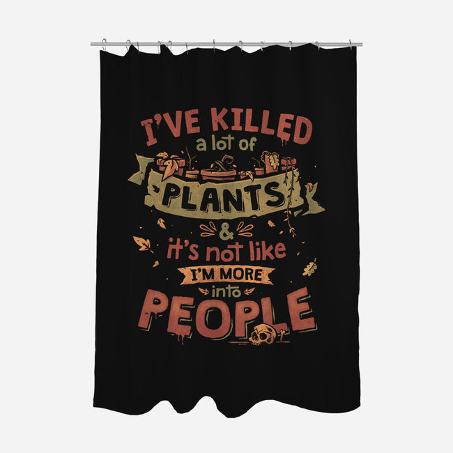 Plant Killer-None-Polyester-Shower Curtain-teesgeex