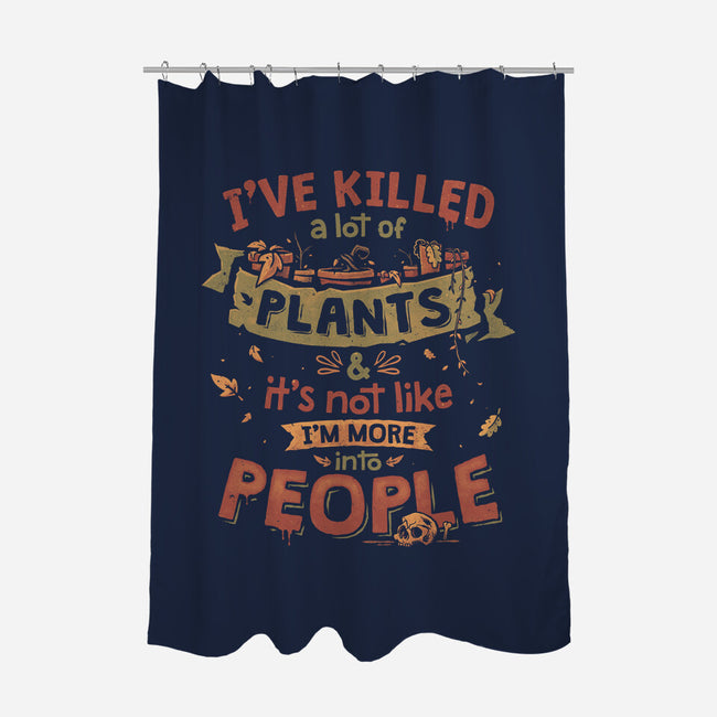 Plant Killer-None-Polyester-Shower Curtain-teesgeex