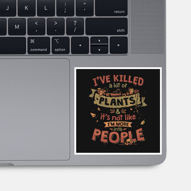 Plant Killer-None-Glossy-Sticker-teesgeex