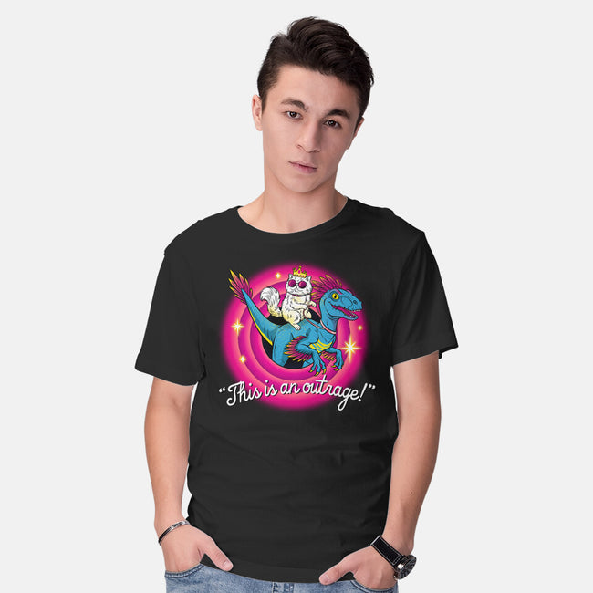 This Is An Outrage Folks-Mens-Basic-Tee-dandingeroz