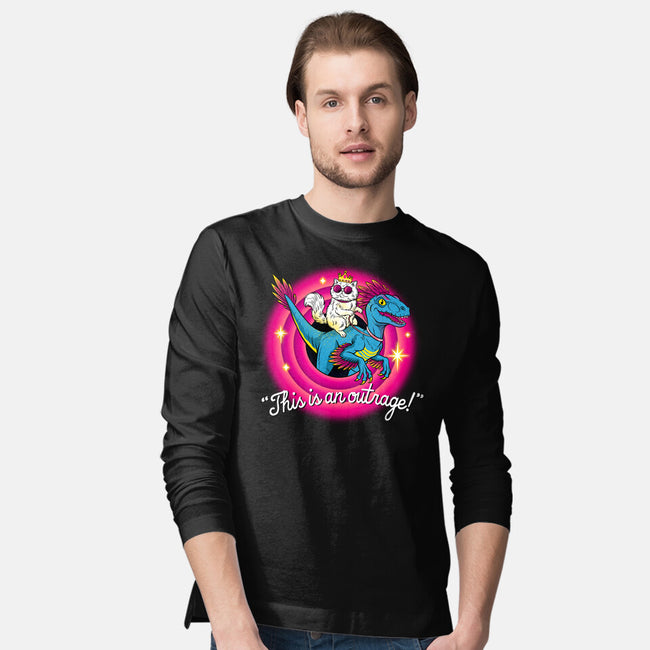This Is An Outrage Folks-Mens-Long Sleeved-Tee-dandingeroz