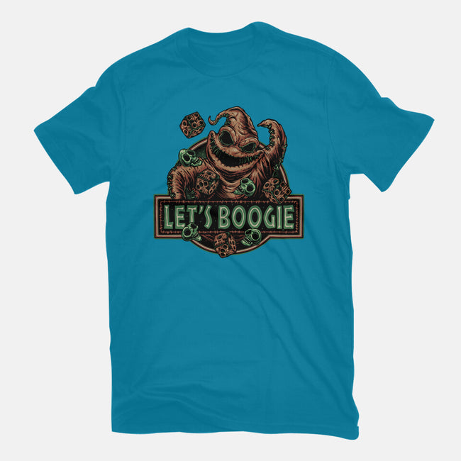 Let’s Boogie-Unisex-Basic-Tee-glitchygorilla