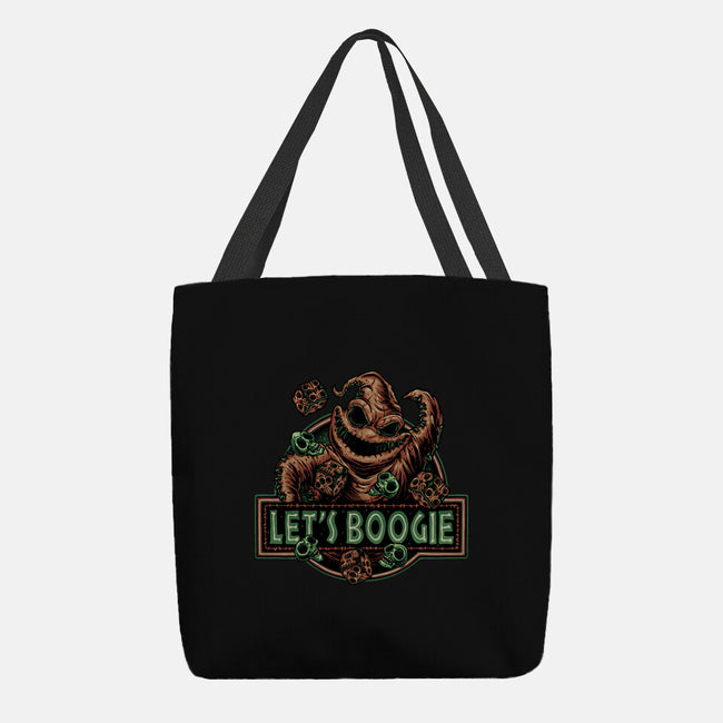 Let’s Boogie-None-Basic Tote-Bag-glitchygorilla