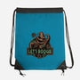 Let’s Boogie-None-Drawstring-Bag-glitchygorilla