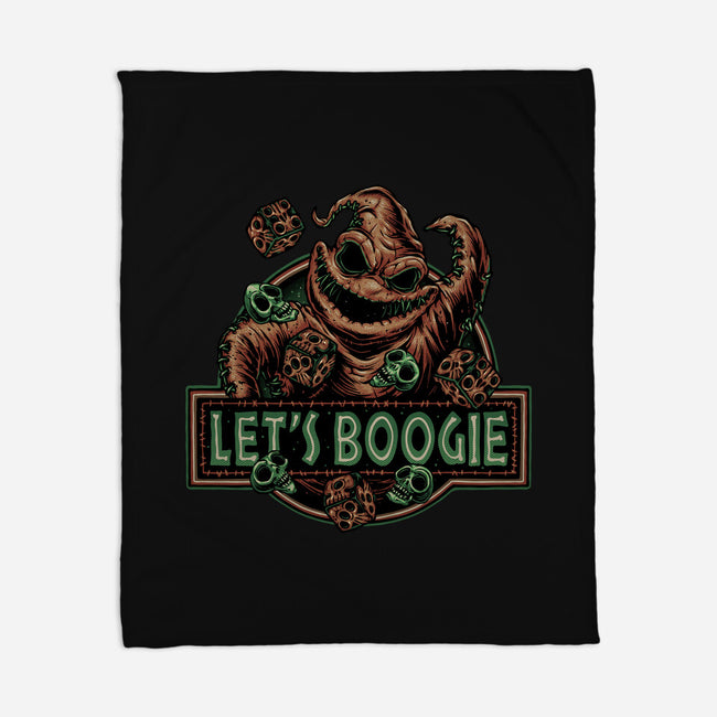 Let’s Boogie-None-Fleece-Blanket-glitchygorilla