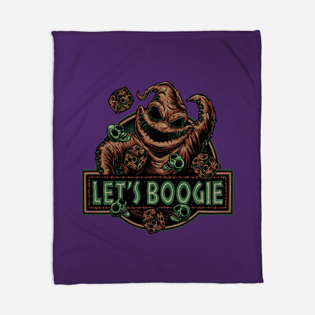 Let’s Boogie-None-Fleece-Blanket-glitchygorilla