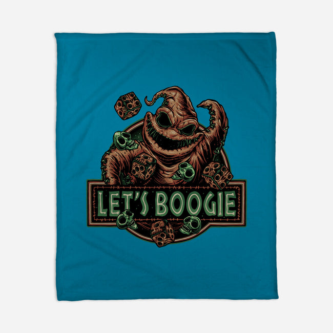 Let’s Boogie-None-Fleece-Blanket-glitchygorilla