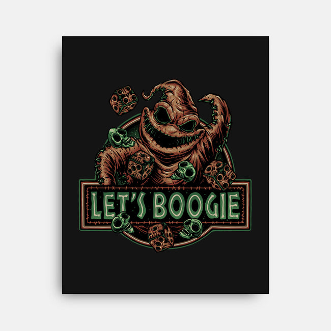 Let’s Boogie-None-Stretched-Canvas-glitchygorilla